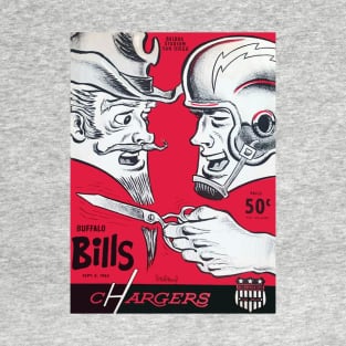 Vintage Buffalo Bills Away Game Program T-Shirt